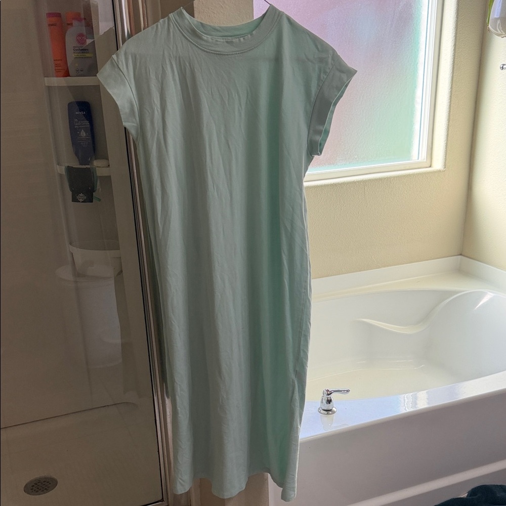 A New Day Light Green Dress